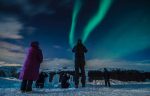 Magical Northern Lights on a visit to the Snow Hotel. Photo credit: Kirkenes Snow Hotel / Nevra Pictures