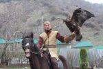 A traditional falconry demonstration outside of Almaty, Kazakhstan. Photo credit: Willis Hughes