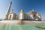 Turkmenbashi Mosque in Ashgabat, Turkmenistan. Photo credit: Sapargylych Rahmanov