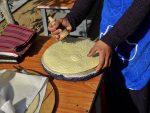 Chorek (flatbread) being prepared in Turkmenistan. Photo credit: Sapargylych Rahmanov