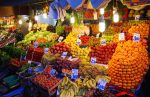 Food for sale at one of Istanbul's food stalls. Photo credit: Douglas Grimes