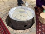 Gutap, a traditional Turkmen staple cooking in Ashgabat, Turkmenistan. Sapargylych Rahmanov