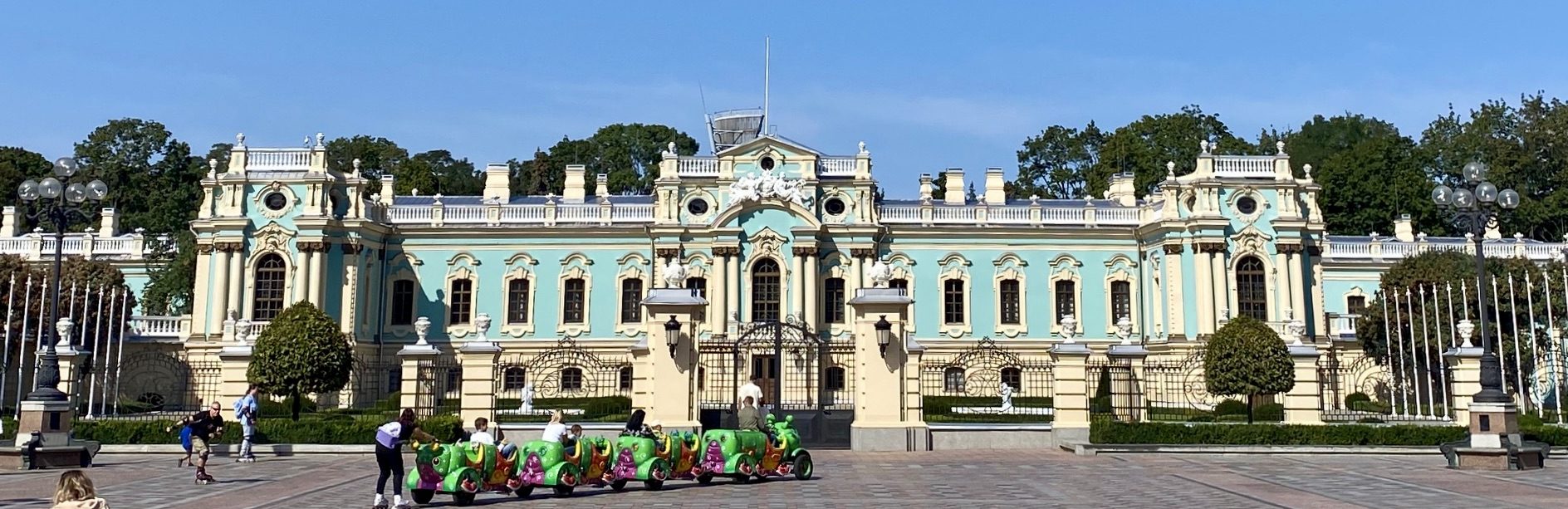 Mariinsky Palace in Kyiv, Ukraine. Photo credit: Luba Rudenko