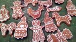 Festive handmade gingerbread cookies, known as medianyky in Ukraine. Photo credit: Luba Rudenko