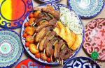 Kuurdak, a traditional Kyrgyz specialty. Bishkek, Kyrgyzstan. Photo credit: Navat Restaurant