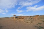 Horse Stable at Three Camel Lodge, South Gobi, Mongolia.