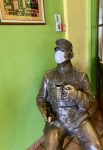 Beer guard at the Viennese coffee house in Lviv, Ukraine. Photo credit: Luba Rudenko