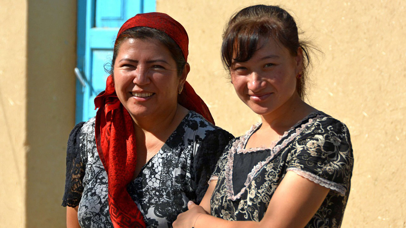 Warm greetings from Uzbekistan. Photo credit: Bill Thornton