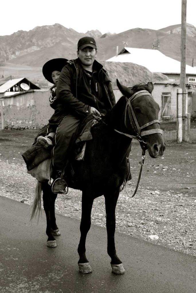 The Kyrgyz saying, “If you’re only given one day’s life, spend half of it in the saddle,” sums it up best. Photo credit: Caroline Eden