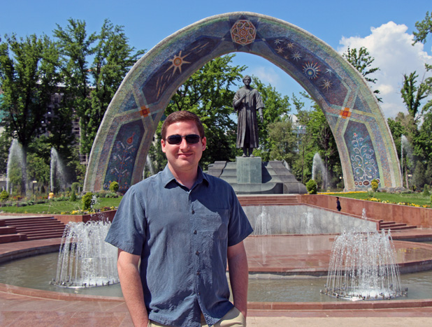 Jake Smith lived in Central Asia for several years, learning local good manners through trial and error. Photo credit: Jake Smith