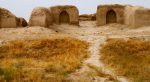 Zoroastrian ruins at Penjikent, Tajikistan. Photo credit: Caroline Eden