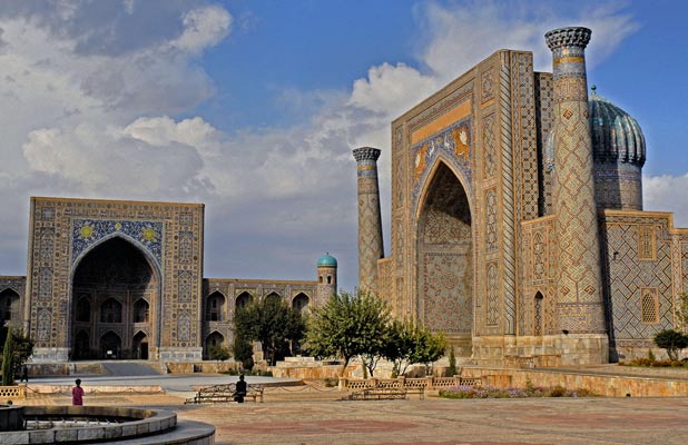 Majestic Registan Square in Samarkand, Uzbekistan. Photo credit: Ana Filonov