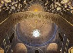 Tamerlane was laid to rest here, beneath the briliantly gilded dome of Gur-Emir Mausoleum. Photo credit: Abdu Samadov