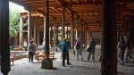 Carved in detailed wooden filigree, more than 200 pillars support Juma (Friday) Mosque in Khiva's Old Town. Photo credit: Bill Thornton