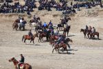 Experiencing a game of buzkashi in Uzbekistan. Photo credit: Tia Low
