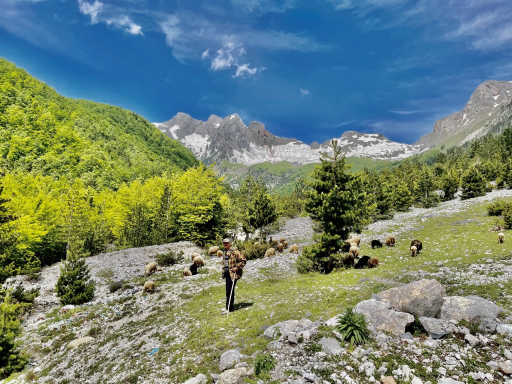 Valbonë and Dinarin Alps. Photo credit: Michel Behar