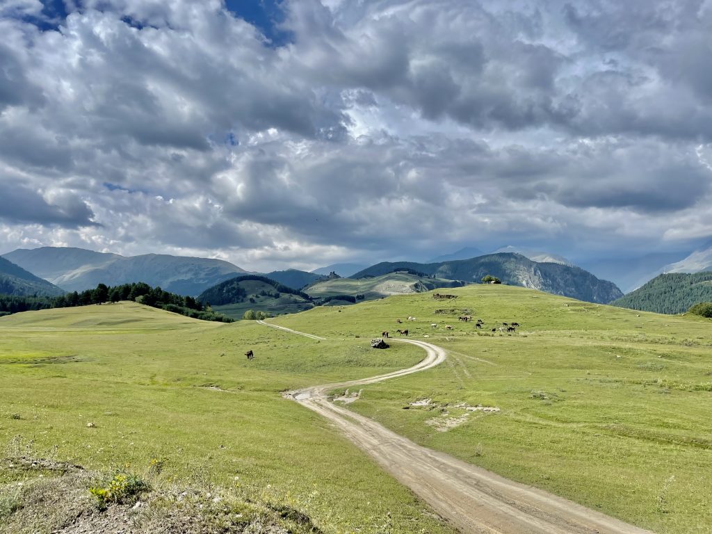 4WD Track in Tusheti (Georgia, South Caucasus). Photo credit: Michel Behar