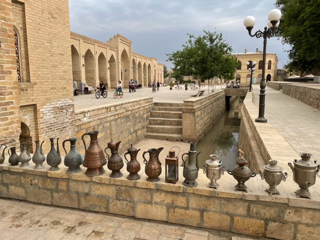 Exploring the streets of Bukhara, Uzbekistan. Photo credit: Andrew Short