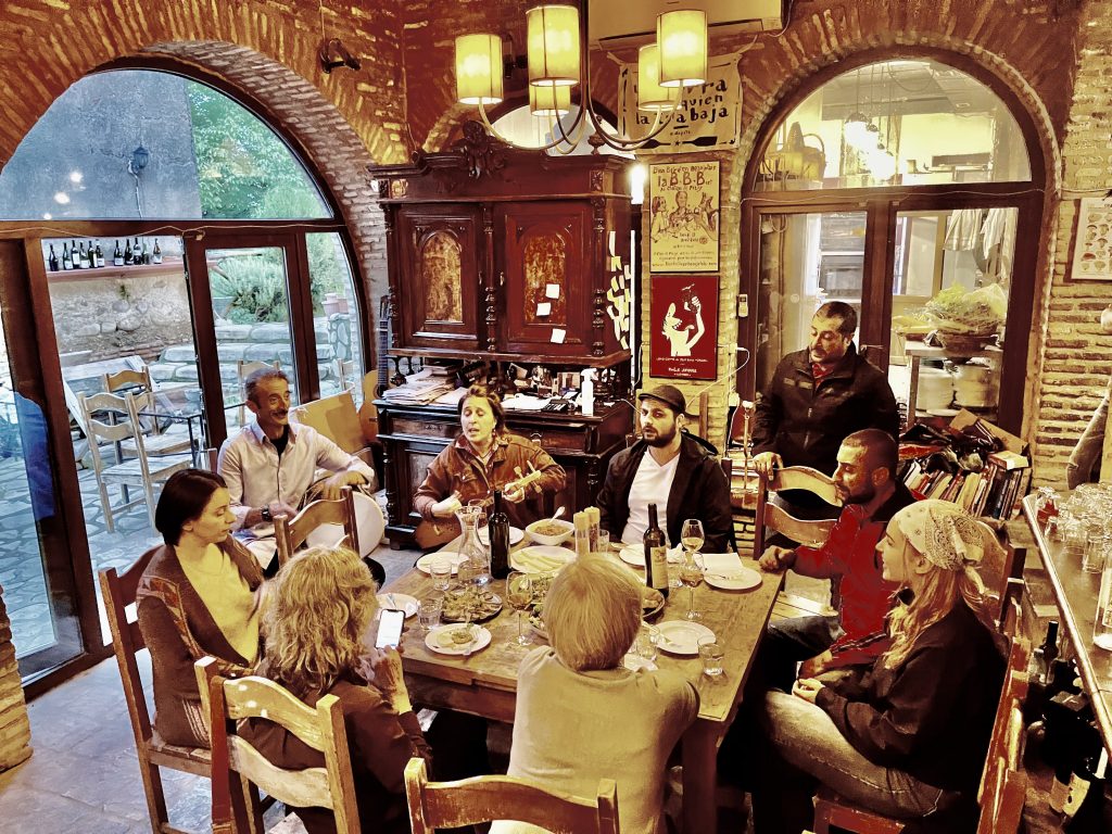 Music and Feasting in Kakheti (Georgia, South Caucasus). Photo credit: Michel Behar