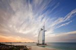 Dubai's famous Burj Al Arab Hotel, UAE.