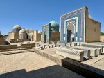 Shah-i-Zinda Necropolis in Samarkand, Uzbekistan.