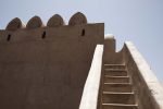 Fortified walls of Jibreen Castle in Oman. Photo credit: Courtesy of Desert Adventures
