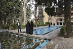 Strolling the peaceful Bagh-e Fin garden in Kashan, Iran. Photo credit: Ann Schneider