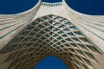 Tehran's soaring Azadi Tower, Iran. Photo credit: Richard Fejfar