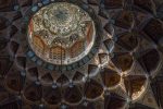 Stunning architectural details of the ceiling found in Isfahan's Hasht Behesht Palace, Iran. Photo credit: Richard Fejfar