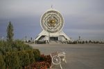 The Alem Cultural and Entertainment Center in Ashgabat, Turkmenistan. Photo credit: Ann Schneider