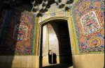 The stunning Nasir-ol-Molk (Pink) Mosque in Shiraz, Iran. Photo credit: Peter Guttman
