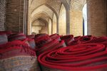 Carpets ready for sale in Isfahan, Iran. Photo credit: Lindsay Fincher