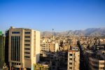 View of Tehran and the Alborz Mountains on the northern edge of the city, Iran. Photo credit: Lindsay Fincher