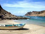 Image of the Boat at the beach, Salalah, Dhofar, Oman
