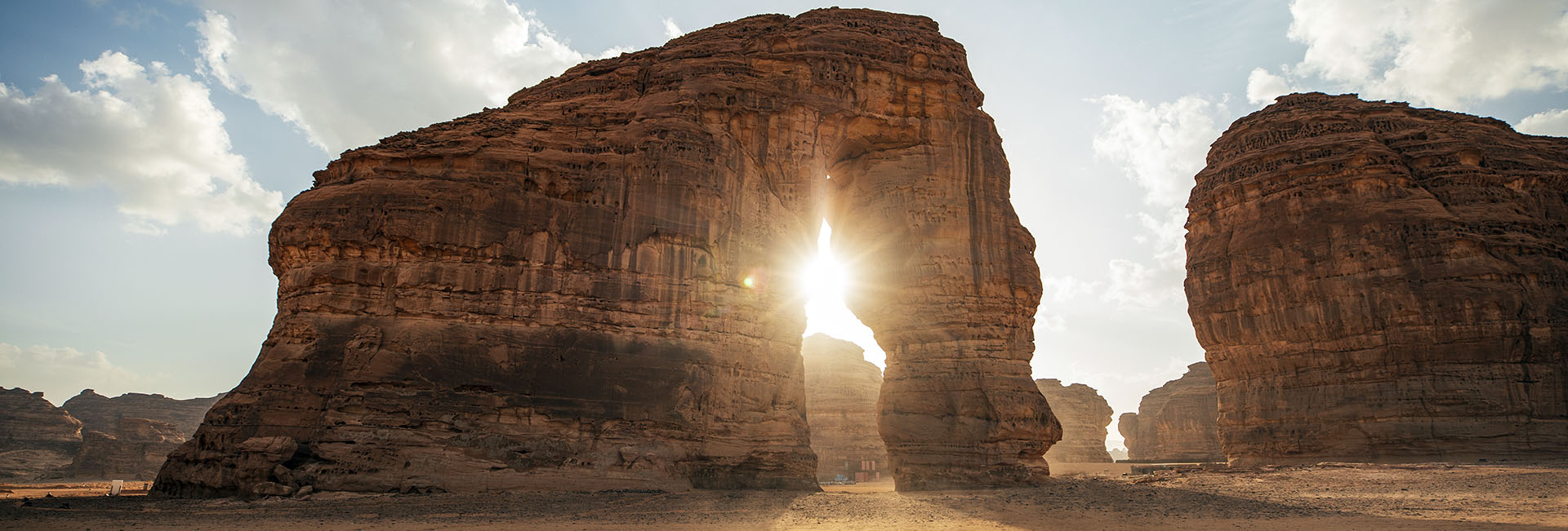 Al Ula's Iconic Elephant Rock. Photo credit: Royal Commission for Al Ula