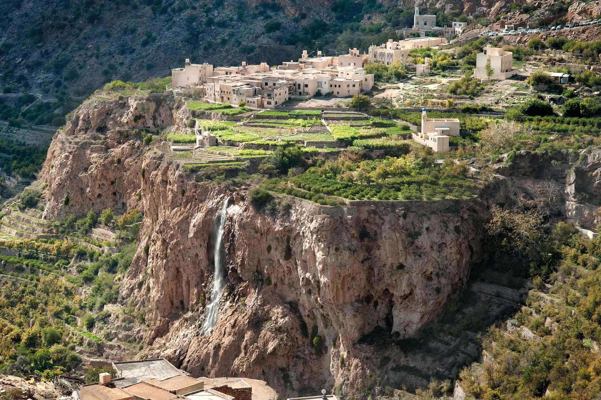 Epic view of the Jebel Akhtar, Ad Dakhiliyah, Oman. Photo credit: Oman Tourist Board