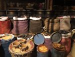 Spices and dried fruit for sale at Al Ula's Old Town, Saudi Arabia. Photo credit: Annie Lucas