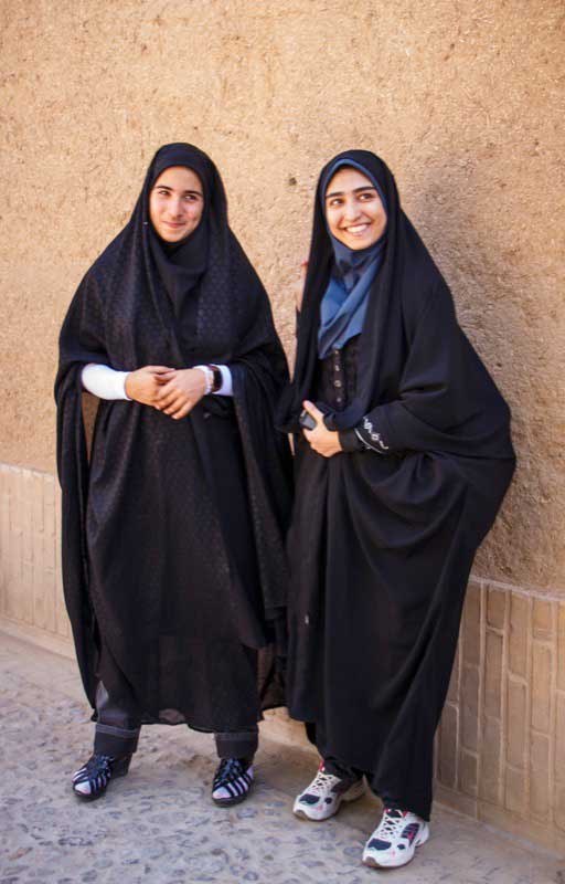 Pants and footwear in Yazd, Iran. Photo credit: Lindsay Fincher