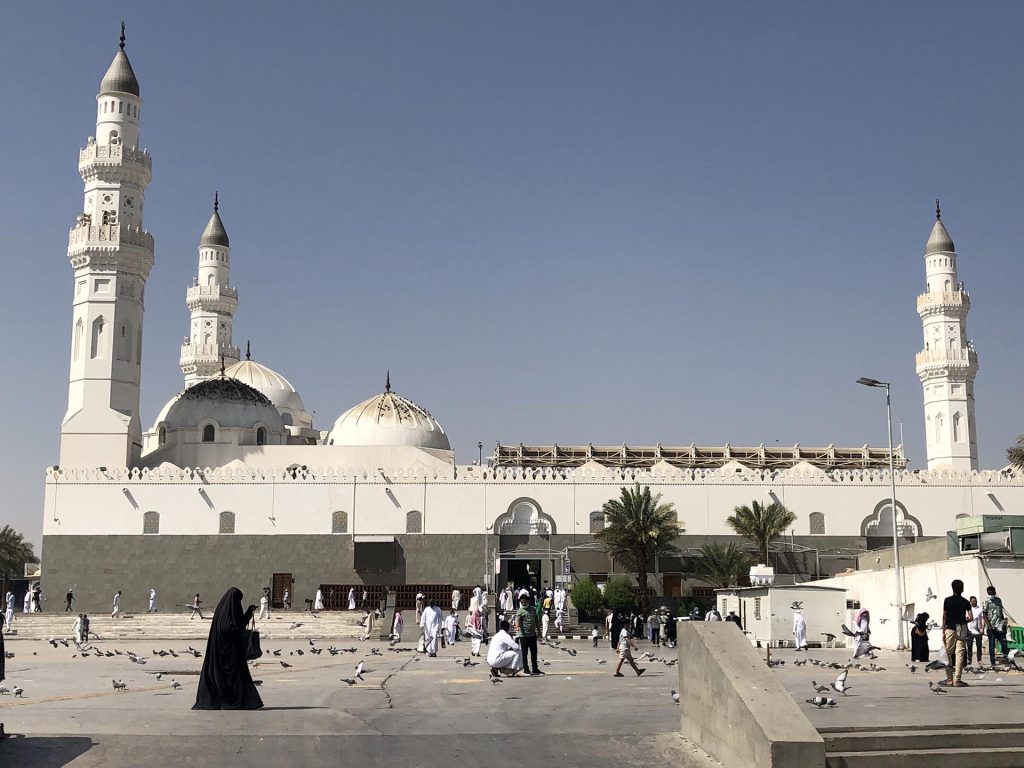 The Quba Mosque in Medina. Photo credit: Annie Lucas