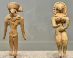 Mesopotamian pair at the Louvre Abu Dhabi. Photo credit: Michel Behar