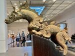 Statue of a Chinese dragon at the Louvre in Abu Dhabi. Photo credit: Michel Behar