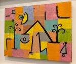 Oriental Bliss, a painting by Paul Klee. Photo credit: Michel Behar