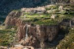 Falaj-fed agriculture atop Jebel Akhdar. Photo credit: Oman Tourist Board