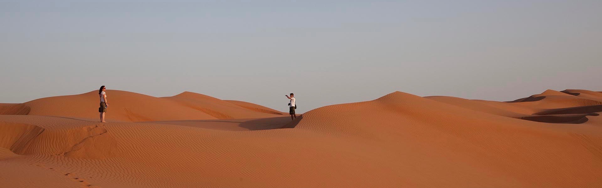 Sand Dunes in Oman