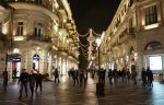 Pedestrianized Nizami Street in central Baku.