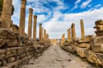 A Roman colonnaded street in Jerash. Photo credit: Jordan Tourism Board