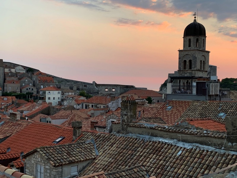 Dubrovnik rooftops by Gerald Smetana