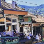 Lively streets of Sarajevo. Photo credit: Lisa Peterson