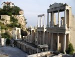 The Roman amphitheater in Plovdiv.