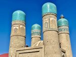 The iconic Chor Minor in Bukhara. Photo credit: Michel Behar